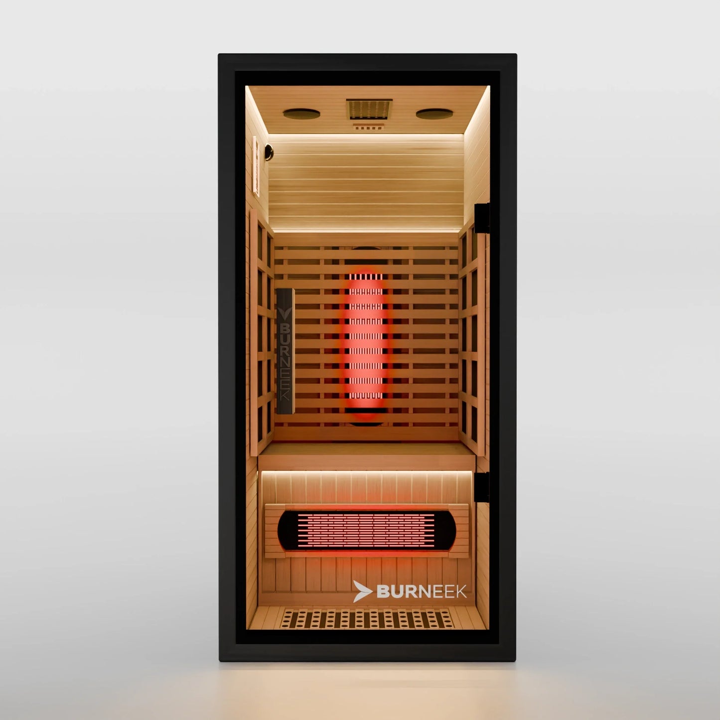 Burneek® Onyxeek: 1-Person Full-Spectrum Quartz Infrared Sauna