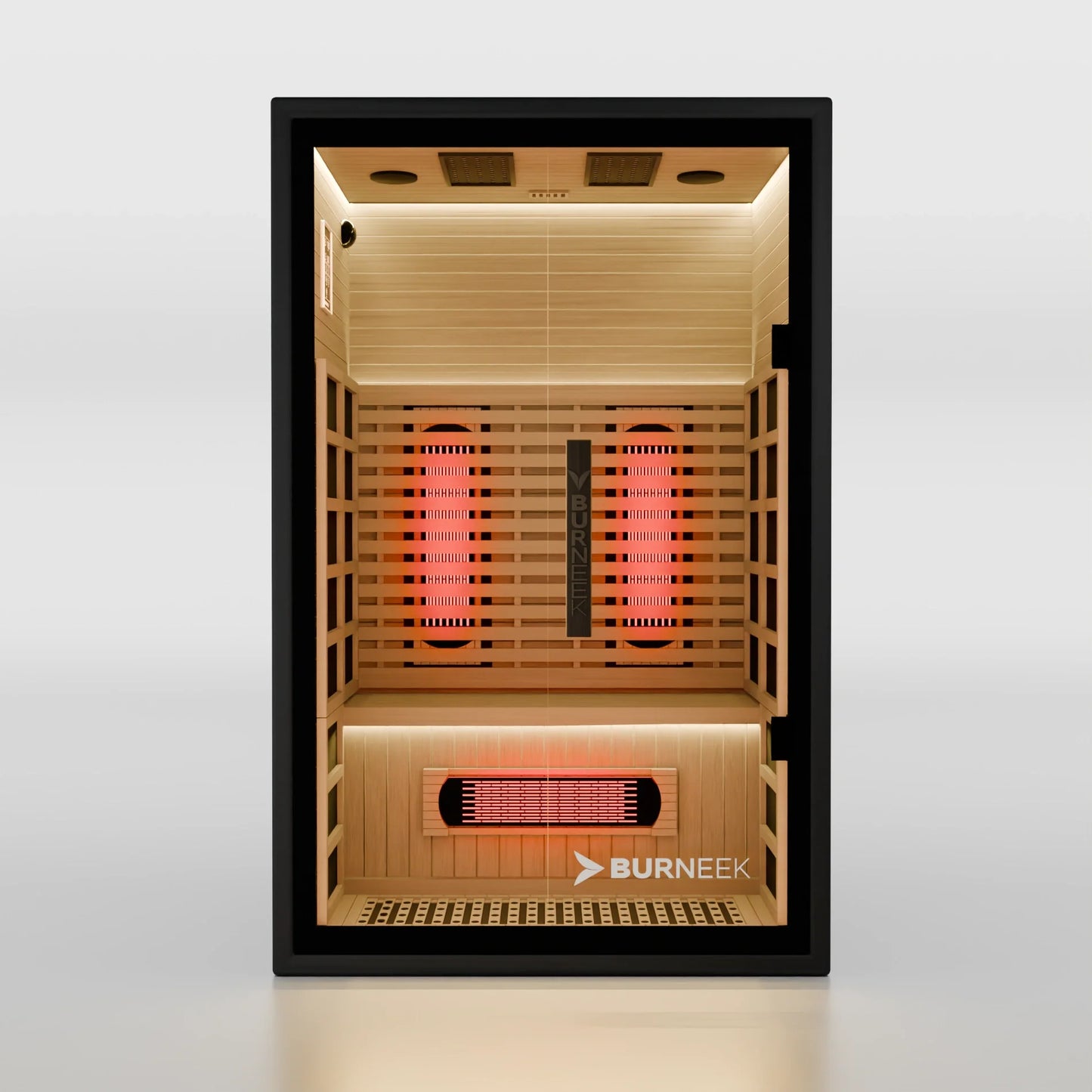Burneek® Onyxeek: 2-Person Full-Spectrum Quartz Infrared Sauna