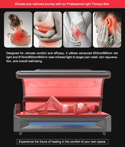 Merican (M6N) Plus Red Light Therapy Bed