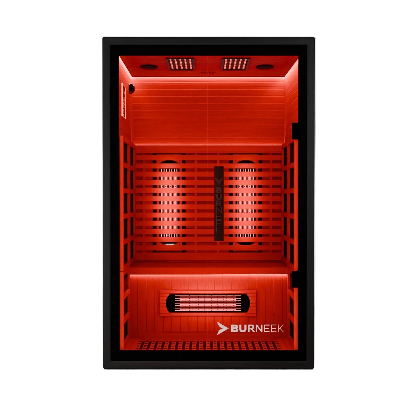 Burneek® Onyxeek: 2-Person Full-Spectrum Quartz Infrared Sauna