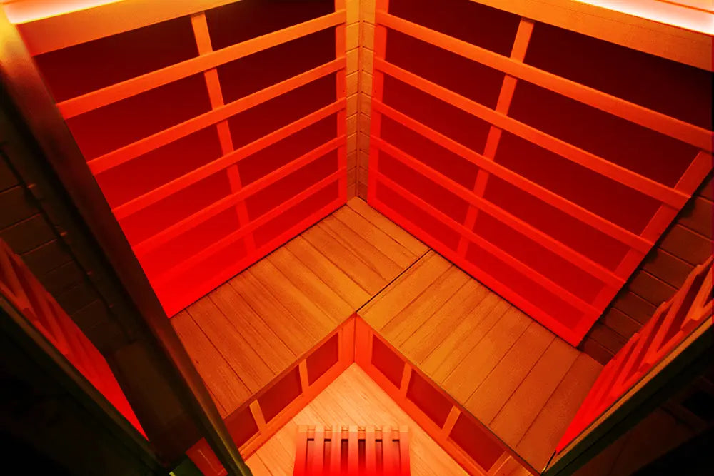 SR07 2 Person Far Infrared Sauna Red Cedar