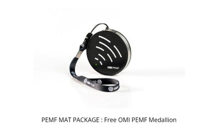 PEMF MAT PACKAGE - OMI PEMF Full Body Mat, OMI MiniMat/Chair Mat, OMI PEMF Medallion